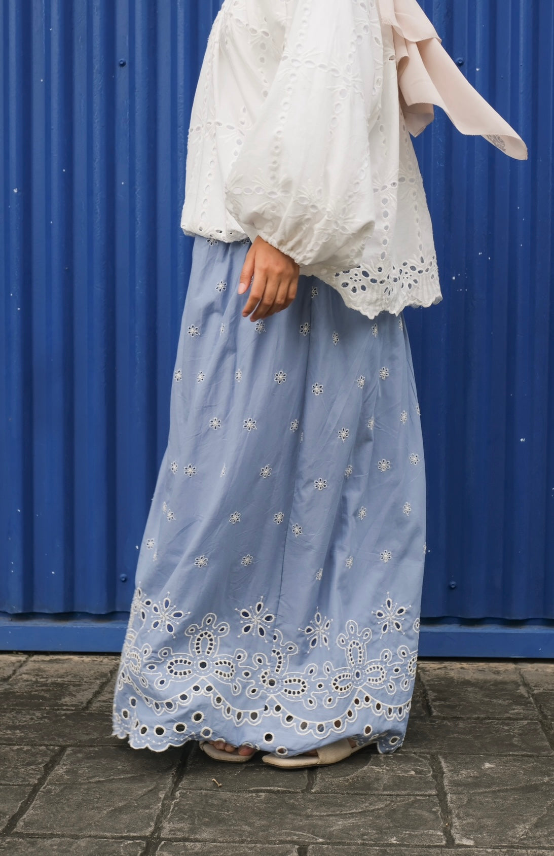 Elia Eyelet Skirt