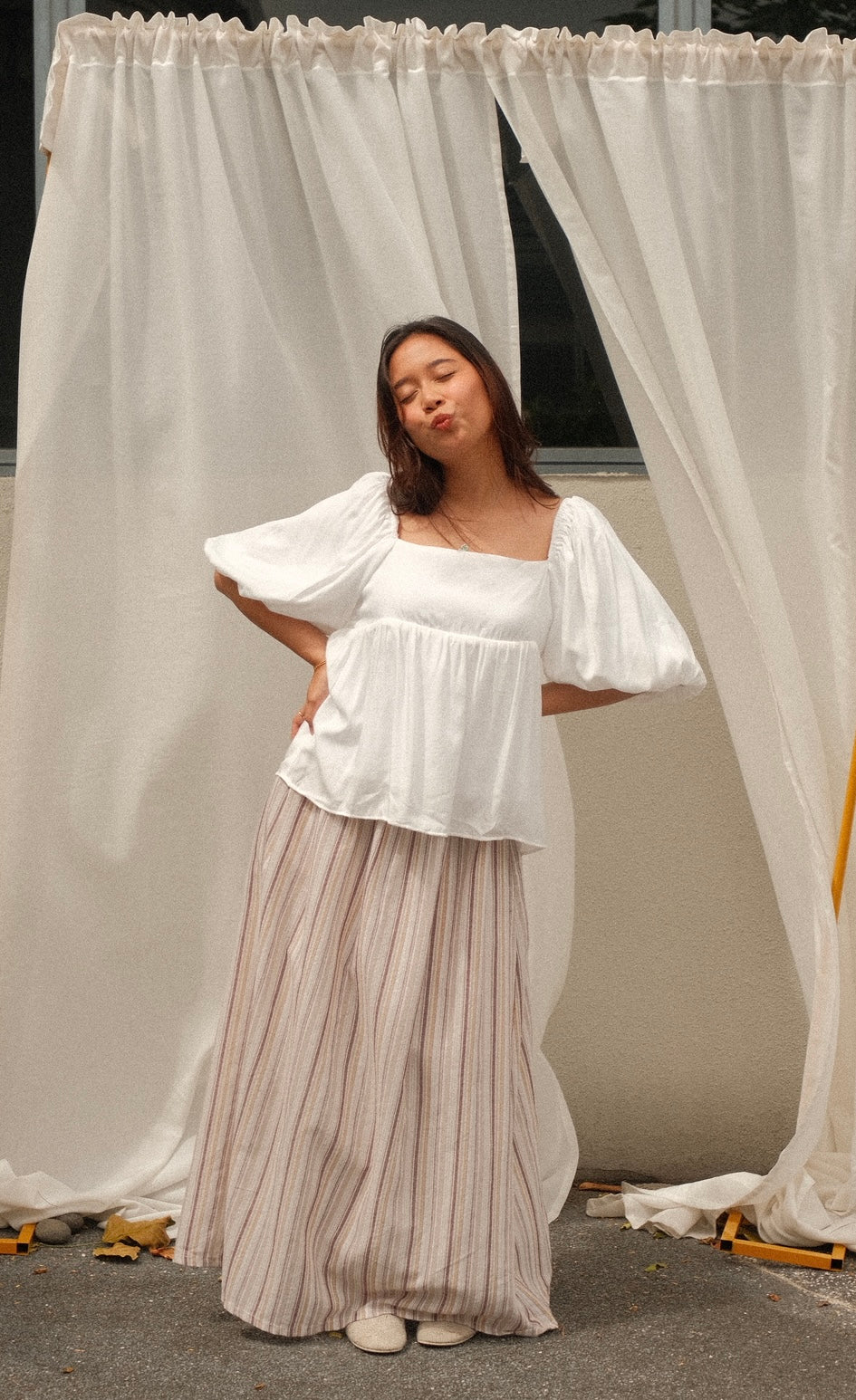 Mangosilk Babydoll Top