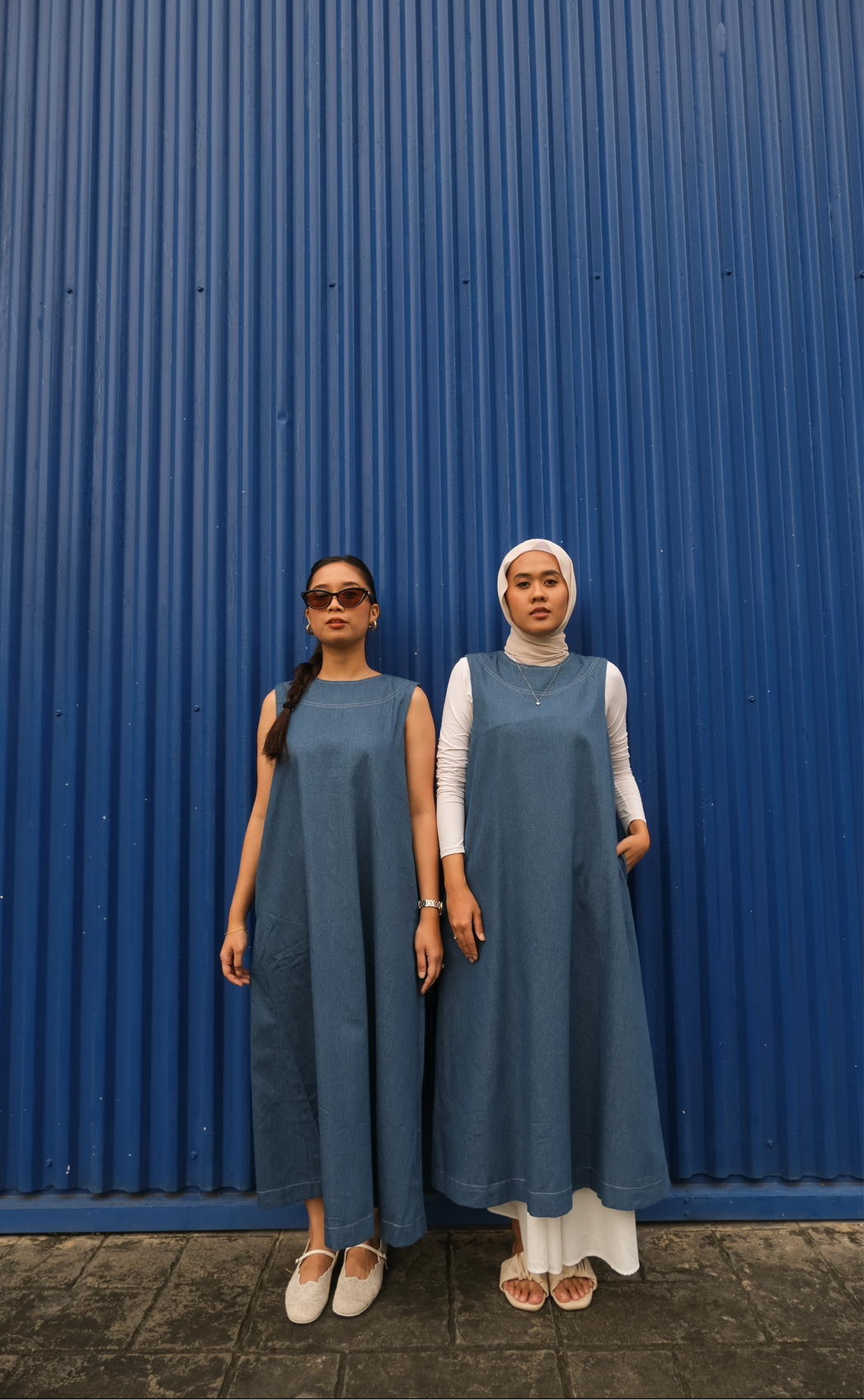 Denim Swing Dress