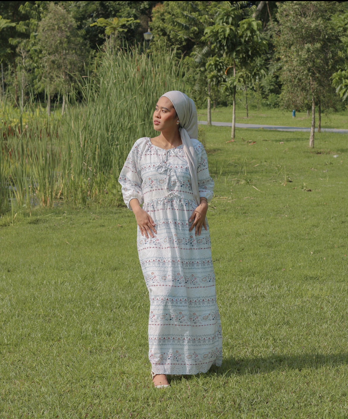 Coquette Eyelet Dress