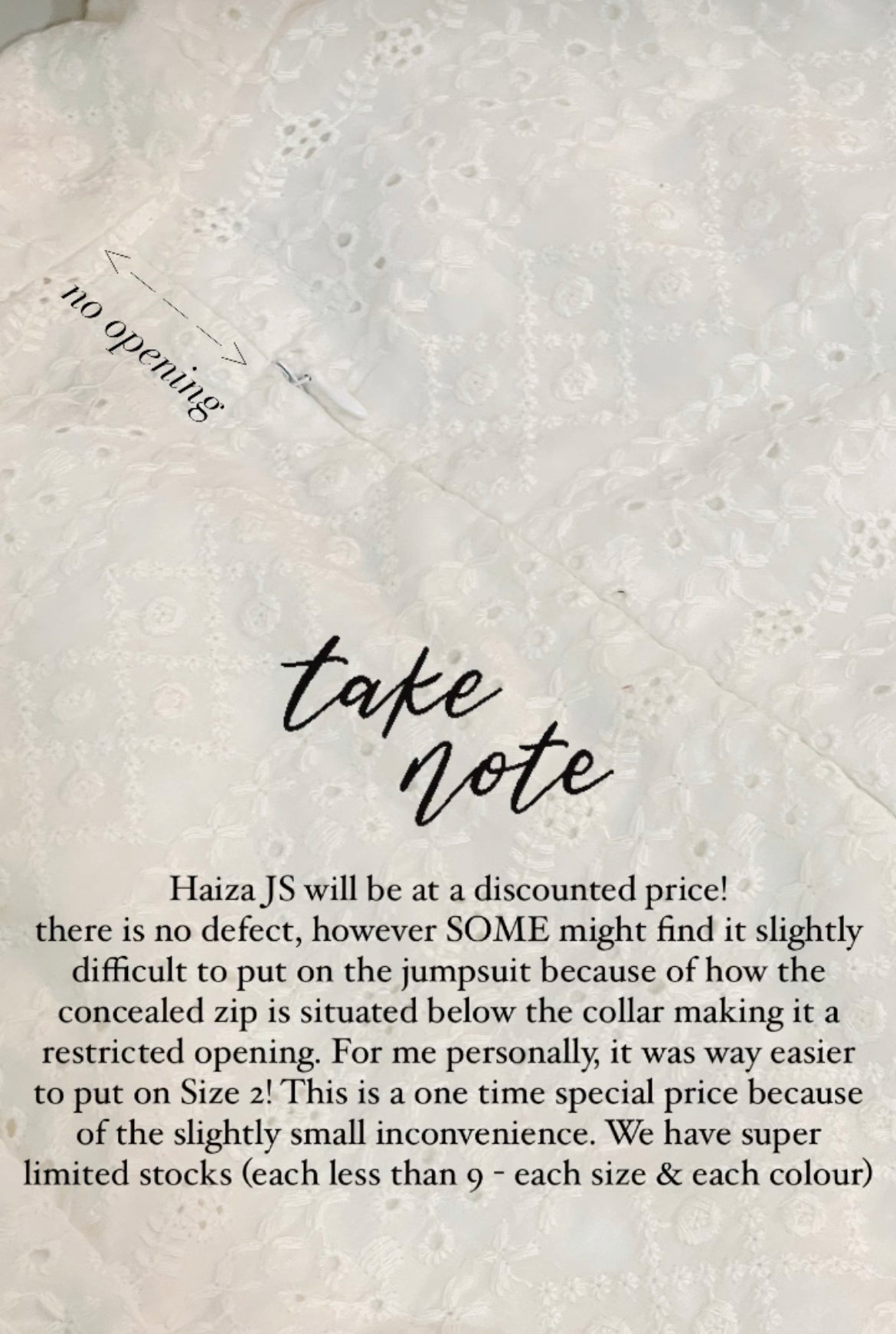 Haiza Eyelet Jumpsuit