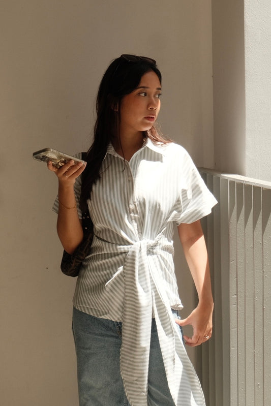 Tara Tie Shirt