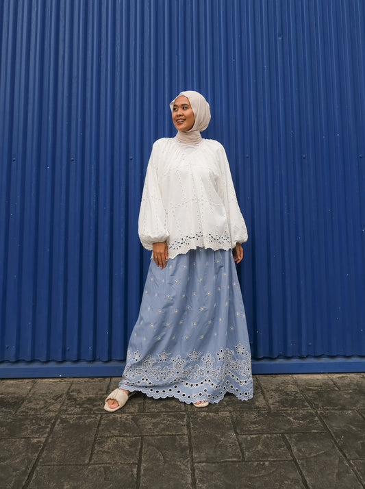 Elia Eyelet Skirt