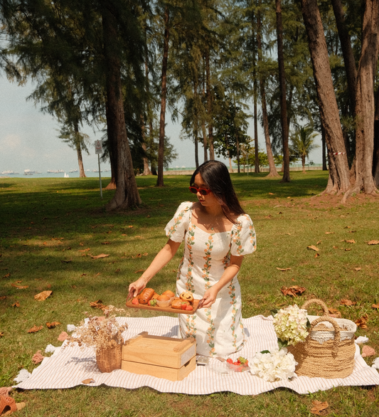 Bloom Eyelet Dress