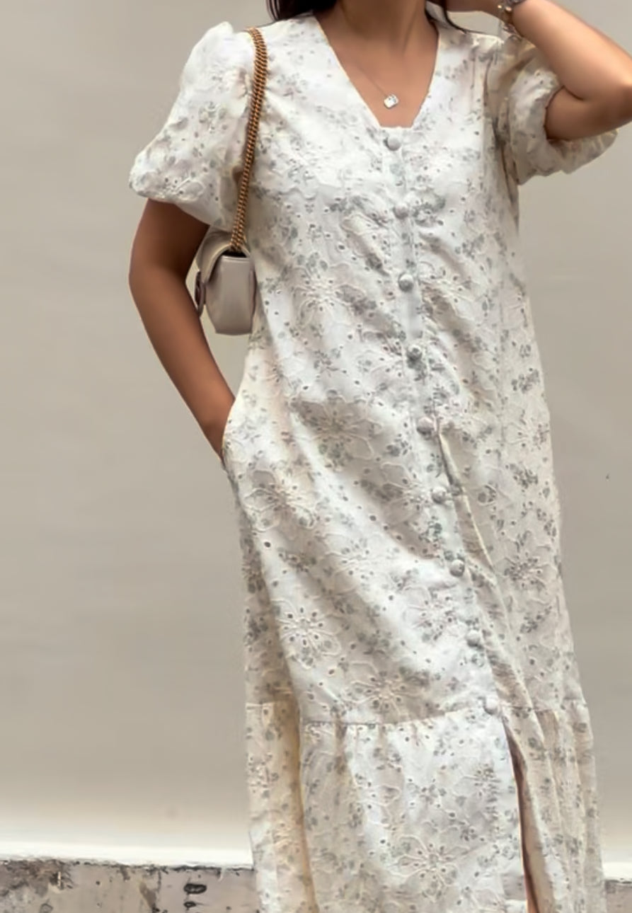 Eve Eyelet Dress