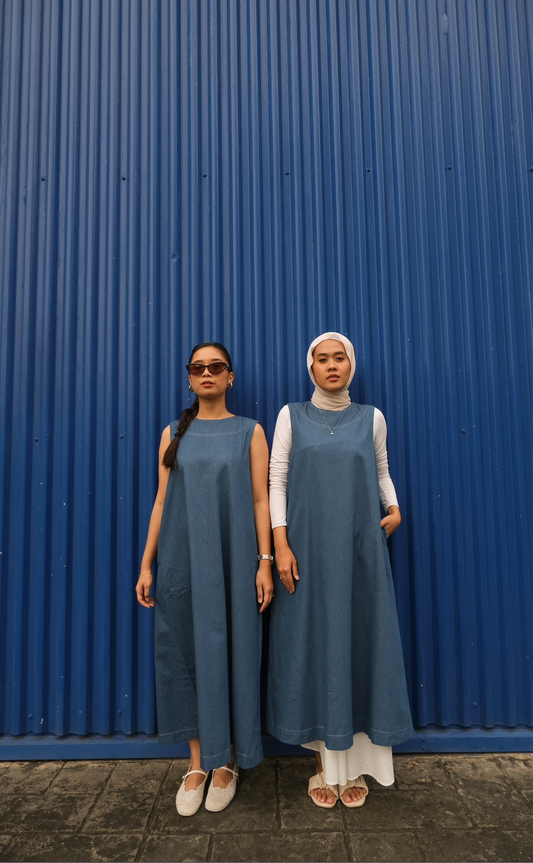 Denim Swing Dress